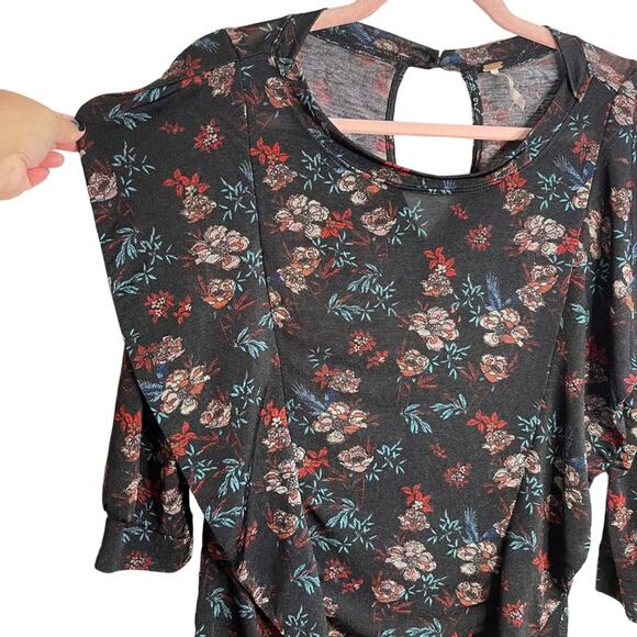 Free People Dock Street Ruffle Floral Top - Picture 7 of 10